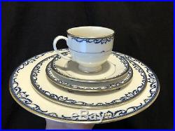 Lenox Liberty 51 Piece 10+ Place Settings Dinner Salad Bread Plate Cup Gold Rim