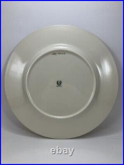 Lenox Shenandoah Blue Dinner Plates 10 3/8 Set of 8 Oak Leaves, Gold Trim Lenox Shenandoah Blue Dinner Plates 10 3/8 Set of 8 Oak Leaves, Gold Trim
