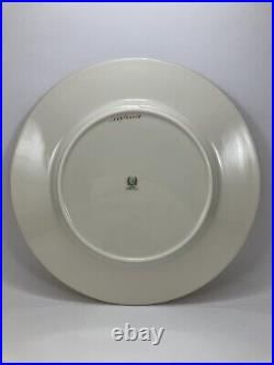 Lenox Shenandoah Blue Dinner Plates 10 3/8 Set of 8 Oak Leaves, Gold Trim Lenox Shenandoah Blue Dinner Plates 10 3/8 Set of 8 Oak Leaves, Gold Trim