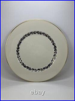 Lenox Shenandoah Blue Dinner Plates 10 3/8 Set of 8 Oak Leaves, Gold Trim Lenox Shenandoah Blue Dinner Plates 10 3/8 Set of 8 Oak Leaves, Gold Trim