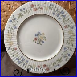 Lenox Spring Bouquet Dinner Plates Set of 8 USA Fine China Floral Gold 10 7/8 Lenox Spring Bouquet Dinner Plates Set of 8 USA Fine China Floral Gold 10 7/8