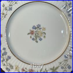 Lenox Spring Bouquet Dinner Plates Set of 8 USA Fine China Floral Gold 10 7/8 Lenox Spring Bouquet Dinner Plates Set of 8 USA Fine China Floral Gold 10 7/8