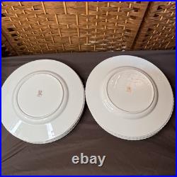 Lenox Spring Bouquet Dinner Plates Set of 8 USA Fine China Floral Gold 10 7/8 Lenox Spring Bouquet Dinner Plates Set of 8 USA Fine China Floral Gold 10 7/8
