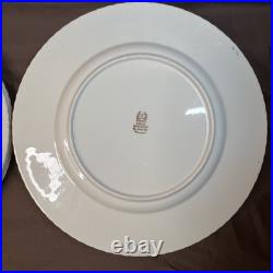 Lenox Spring Bouquet Dinner Plates Set of 8 USA Fine China Floral Gold 10 7/8 Lenox Spring Bouquet Dinner Plates Set of 8 USA Fine China Floral Gold 10 7/8