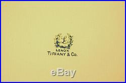 Lenox Tiffany & Co Gold Encrusted Band Plates circa 1906 Lot of 10 M3598