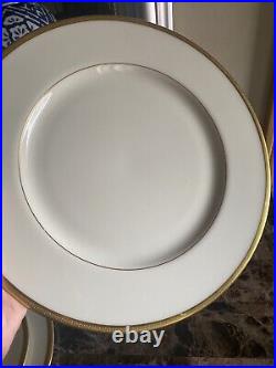 Lenox Vintage Tuxedo Gold Four Place Settings / 19 Pcs