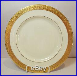 Lenox WESTCHESTER Dinner Plate 4 Available NEW Presidential Gold Encrusted Band