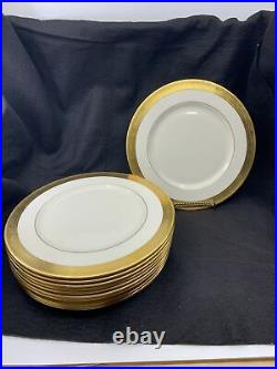Lenox Westchester 10.5 Dinner Plate Fine Bone China with 24K Gold in the Rims