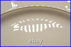 Lenox Westchester Dinner Plates Gold Encrusted- Set of 8 10 5/8-FREE USA SHIP