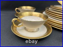 Lenox Westchester Gold Encrusted(Set Of 4)5 Piece Place SettingsUSA20 Pieces Lenox Westchester Gold Encrusted(Set Of 4)5 Piece Place SettingsUSA20 Pieces