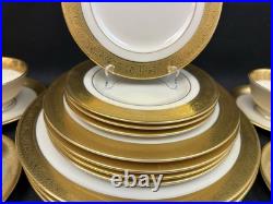 Lenox Westchester Gold Encrusted(Set Of 4)5 Piece Place SettingsUSA20 Pieces Lenox Westchester Gold Encrusted(Set Of 4)5 Piece Place SettingsUSA20 Pieces
