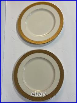 Lenox Westchester Set Of 2 Dinner Plates 10 1/4M139 For Ovington Bros. NY