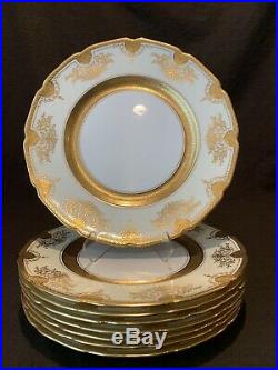 Lenox X1445/G74I Cabinet Dinner Plates Set of 8 10 3/4 Dia Gold Encrusted