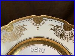 Lenox X1445/G74I Cabinet Dinner Plates Set of 8 10 3/4 Dia Gold Encrusted