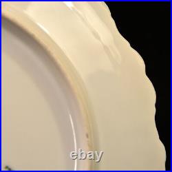 Limoges AKCD Dinner Plate Purple Pansies Gold Klingenberger & Dwenger 1900-1910