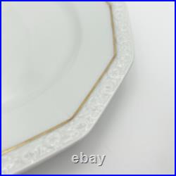 Lot of 7 ROSENTHAL Germany MARIA Gold Line Dinner Plates, 9