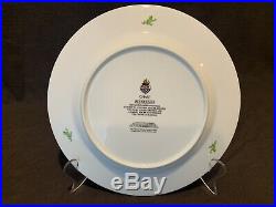 Lynn Chase Jaguar Jungle Dinner Plate 10 7/8 D 24K Gold Sold Individually