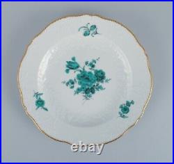 Meissen, Germany, a set of six Neu Marseille dinner plates in porcelain