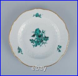 Meissen, Germany, a set of six Neu Marseille dinner plates in porcelain