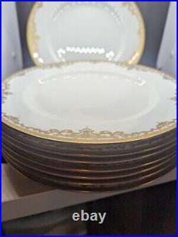 Mikasa Bone China Dinner Plate Golden Dynasty Set of 8 10.5