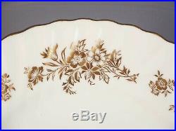 Minton MARLOW GOLD Dinner set for 8 Bone China Plates England H 5017