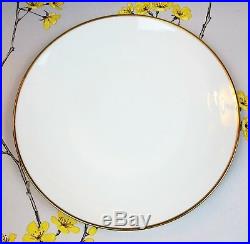 Modern Rosenthal Classic Gold Trim DINNER SERVICE for 6. Plates cups bowls etc