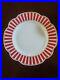 NEW-4-Grace-s-Teaware-SCALLOP-RED-STRIPE-GOLD-TRIM-Dinner-Plates-Holiday-Decor-01-sx