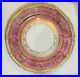 NORITAKE-Bright-Pink-Gold-Encrusted-Scrolled-Vintage-Dinner-Plate-Gilt-Baroque-01-cf