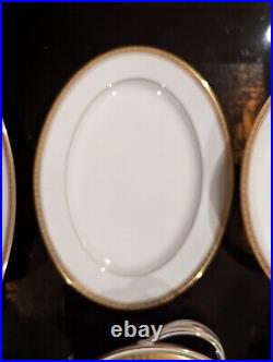 Noritake China Richmond Gold Rim Dinner Set 6124 91 Pieces