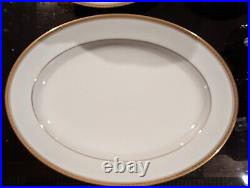 Noritake China Richmond Gold Rim Dinner Set 6124 91 Pieces