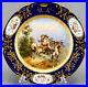 Old-Paris-Sevres-Style-Hand-Painted-Napoleonic-Battle-Cobalt-Gold-Floral-Plate-01-gmf