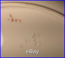 Original/ROYAL WORCESTER/12 Porcelain Dinner Plates 10.5/Pattern Z 1952/C. 1950