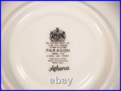 Paragon ATHENA Gold DINNER SET Bread Salad Plate Cup England