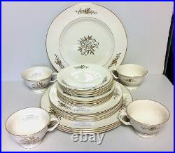 Pickard GOLDEN MAGIC 20 Piece Set FOUR PLACE SETTINGS