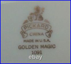 Pickard GOLDEN MAGIC 20 Piece Set FOUR PLACE SETTINGS