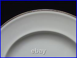 Pottery Barn Pb Gold Japan White Dinner Plates / Set Of 6 / Unused