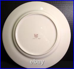 RAVENSWOOD BY PICKARD RED CRANBERRY GOLD Set of 10 DINNER PLATES 10.5 914-311