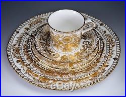 ROYAL CROWN DERBY Brocade A. 1286 Place Setting 6PC Dinner Salad Bread Plate