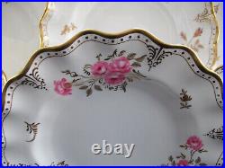 ROYAL CROWN DERBY ROYAL PINXTON ROSES A1155 (c. 1978) DINNER PLATE- EXCELLENT