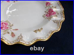 ROYAL CROWN DERBY ROYAL PINXTON ROSES A1155 (c. 1978) DINNER PLATE- EXCELLENT