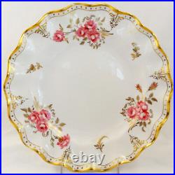 ROYAL PINXTON ROSES Royal Crown Derby Dinner Plate 10 NEW NEVER USED England