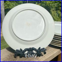 Rare Discontinued Vintage FITZ & FLOYD Dynasty White Gold Dinner Plates Set of 8 Rare Discontinued Vintage FITZ & FLOYD Dynasty White Gold Dinner Plates Set of 8