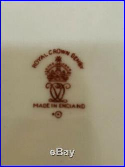 Rare Set Of 10 Royal Crown Derby Old Imari 10 3/8 Dinner Plates Circa 1921-1940
