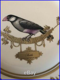 Richard Ginori Rare Bird Plate New Pattern. Aviarie Bought At Bergdord Goodman