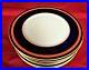 Rosenthal-Eminence-5107-Porcelain-Set-of-7-Dinner-Plates-Cobalt-Gold-Verge-01-mi