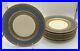 Rosenthal-Ivory-Ovington-s-10-5-Heavy-Gold-Gilt-Blue-Dinner-Plates-Set-9-VGUC-01-wxcg