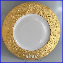 Rosenthal MAGIC FLUTE Sarastro Gold DINNER PLATE 11 inch 27 cm ZAUBERFLÖTE