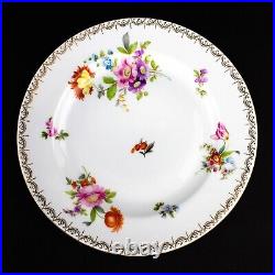 Rosenthal The Bailey Banks & Biddle Co. Gold Floral Dinner Plates Set of 4