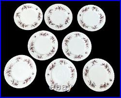 Royal Albert Bone China England LAVENDER ROSE Dinner Plates 10 3/8. Set Of 8