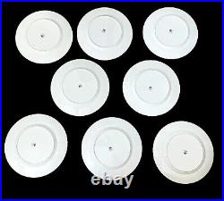 Royal Albert Bone China England LAVENDER ROSE Dinner Plates 10 3/8. Set Of 8